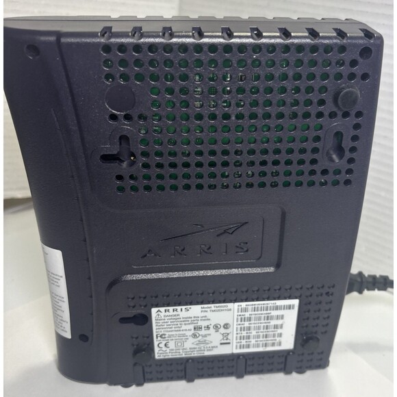 Arris TM502G Touchtone Telephony Modem TM502G w/ Power Adapter TM02DH105 - Picture 3 of 5